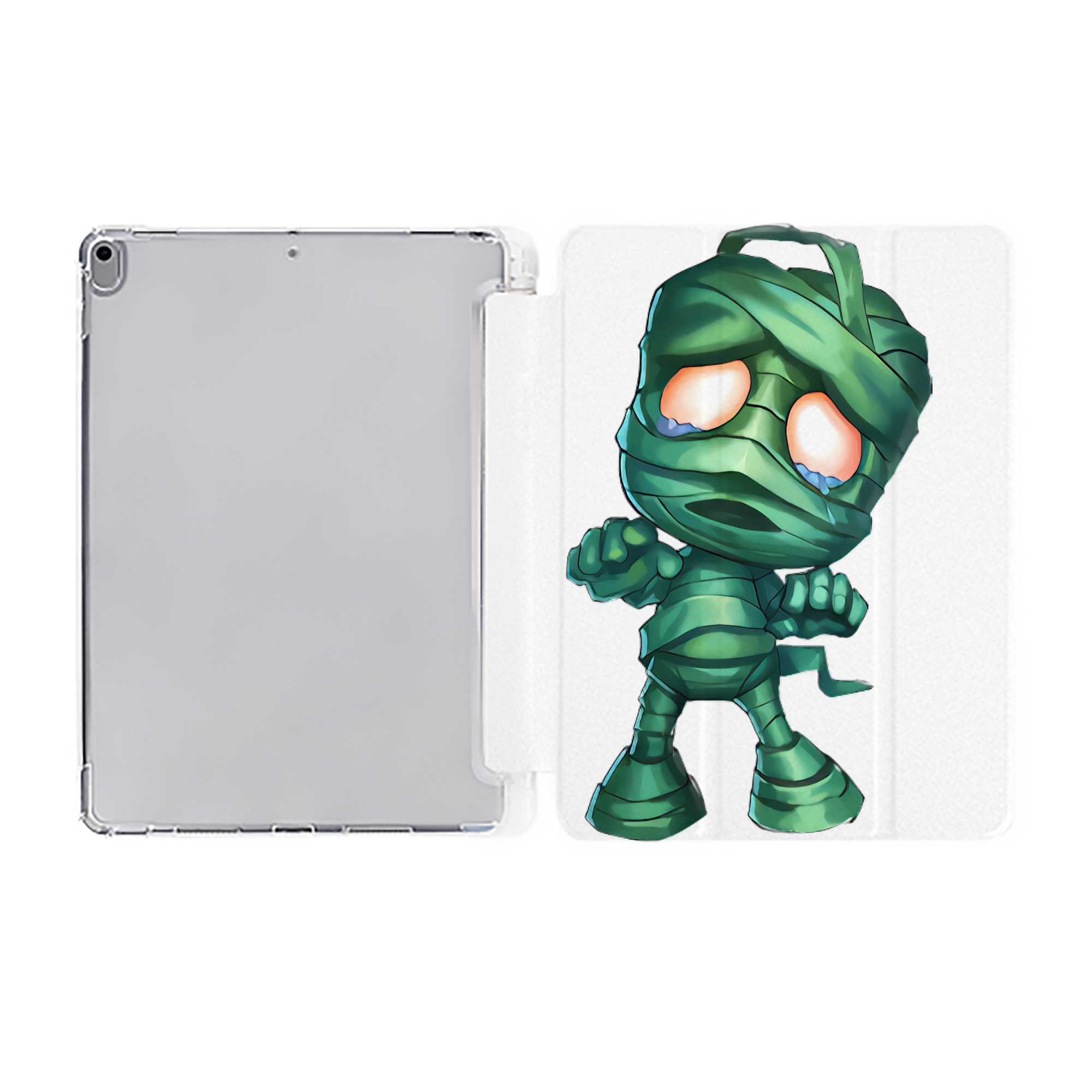 （画像用） リーグ・オブ・レジェンド League of Legends LOL IPad ケース ペン収納付き 三つ折りスタンド PUレザー×シリコン 対応機種9.5/10.5/10.9インチ